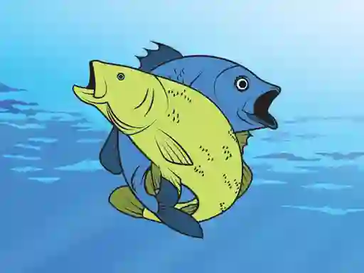 Friendly Fish Coloring – kostenloses Online-Spiel