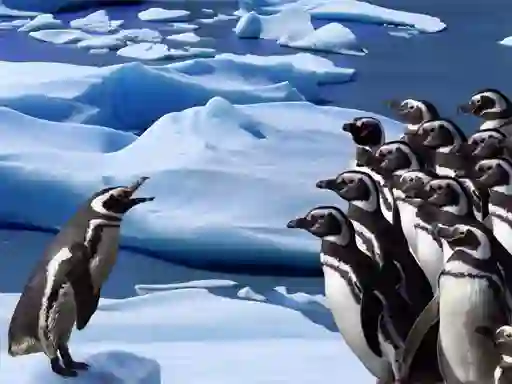 Penguins Slide – kostenloses Online-Spiel
