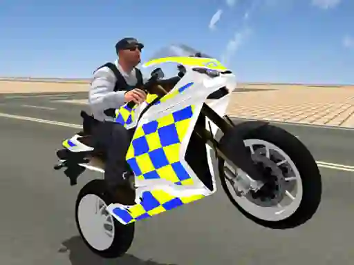 Super Stunt Police Bike Simulator 3D – kostenloses Online-Spiel