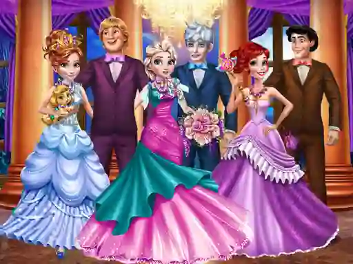 Princesses Castle Ball – kostenloses Online-Spiel