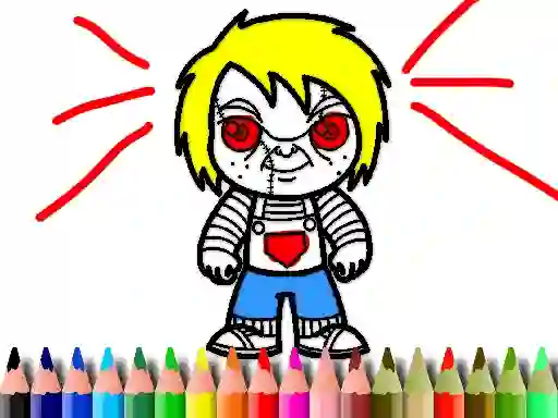 Scary Boy Coloring Book – kostenloses Online-Spiel