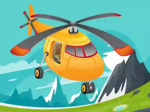 Helicopter Jigsaw – kostenloses Online-Spiel