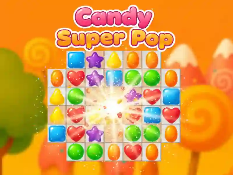 Candy Super Pop – kostenloses Online-Spiel