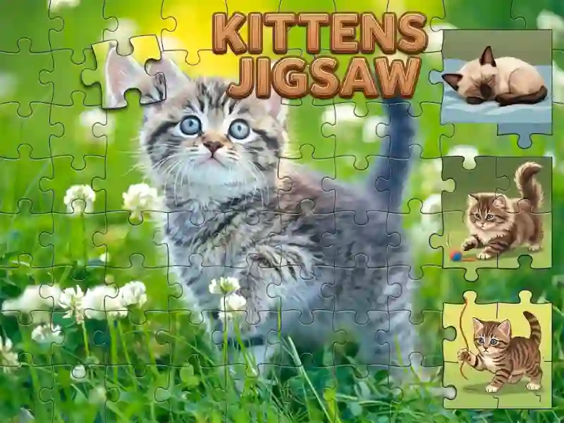 Kittens Jigsaw – kostenloses Online-Spiel