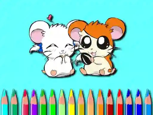 Hamster Coloring Book – kostenloses Online-Spiel