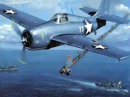 Aviation Art Air Combat Puzzle – kostenloses Online-Spiel