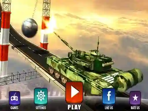 Impossible Army Tank Driving Simulator Tracks – kostenloses Online-Spiel