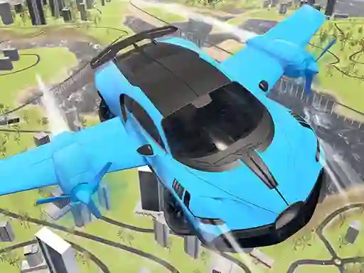 Real Sports Flying Car 3d – kostenloses Online-Spiel