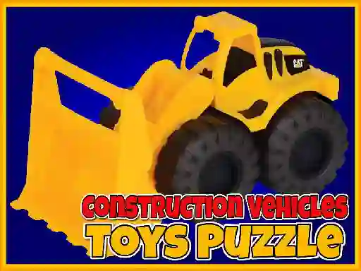 Construction Vehicles Toys Puzzle – kostenloses Online-Spiel