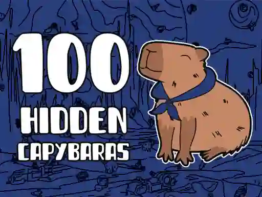 100 Hidden Capybaras – kostenloses Online-Spiel