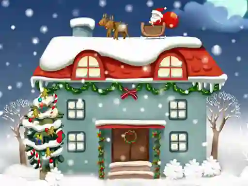 Christmas Rooms Differences – kostenloses Online-Spiel
