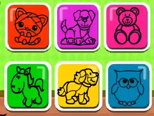 Easy Kids Coloring Game – kostenloses Online-Spiel