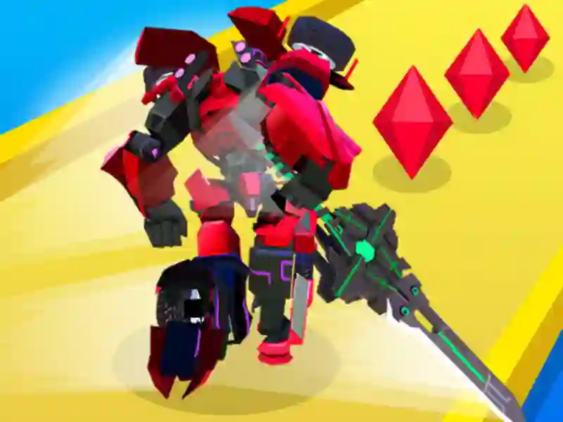 Robot Runner Fight – kostenloses Online-Spiel