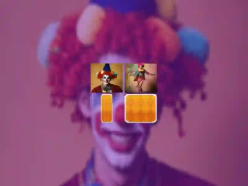 Clown Memory Match – kostenloses Online-Spiel