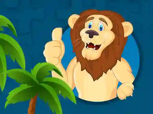 Strong Lions Jigsaw – kostenloses Online-Spiel