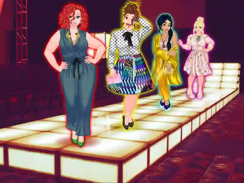 Princesses Runway Plus – kostenloses Online-Spiel