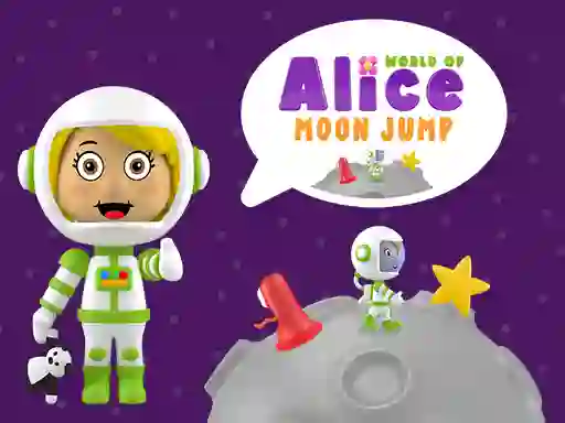 World of Alice Moon Jump – kostenloses Online-Spiel