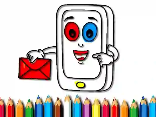 Mobile Phone Coloring Book – kostenloses Online-Spiel