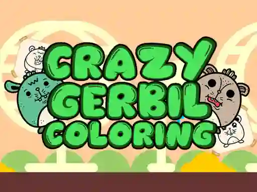 Crazy Gerbil Coloring – kostenloses Online-Spiel