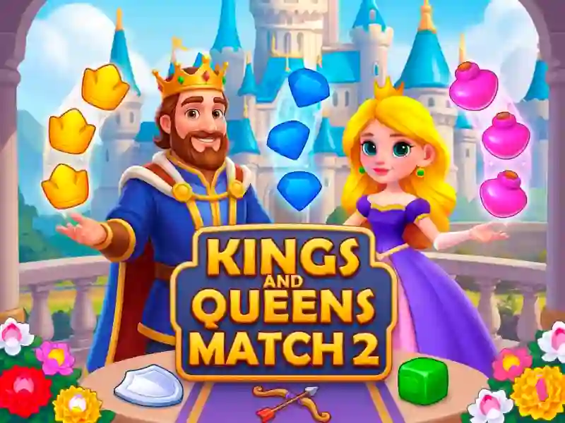 Kings and Queens Match 2 – kostenloses Online-Spiel