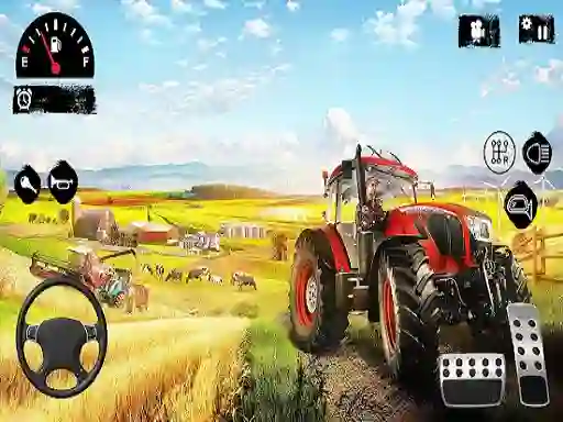 Offroad Tractor Farmer Simulator 2022: Cargo Drive – kostenloses Online-Spiel