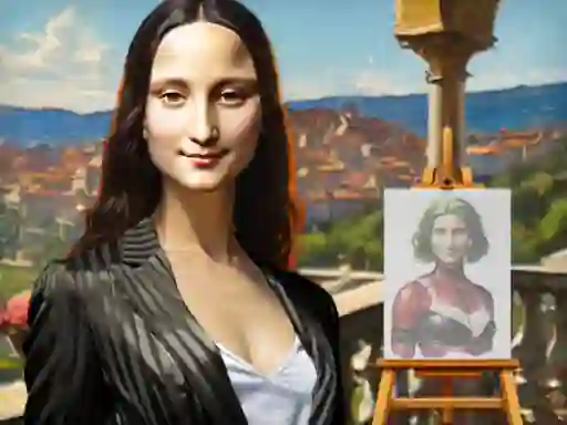 Mona Lisa Fashion Experiments – kostenloses Online-Spiel