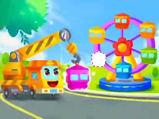 Little Panda Truck Team – kostenloses Online-Spiel