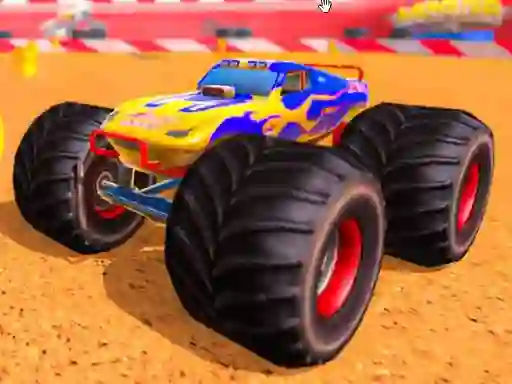 Monster truck Offroad Stunts – kostenloses Online-Spiel