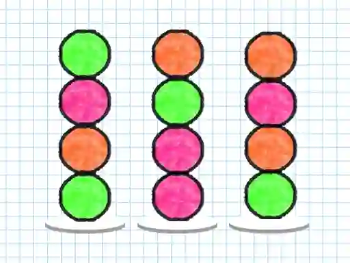 Ball Sort Paper Note – kostenloses Online-Spiel