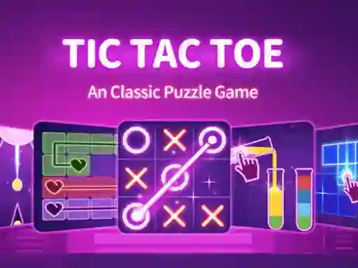 Tic Tac Toe: A Group Of Classic Game – kostenloses Online-Spiel