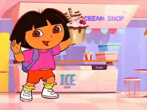 Ice Cream Maker With Dora – kostenloses Online-Spiel