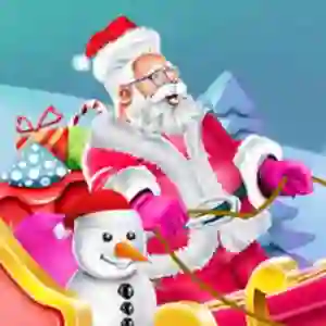 Design santas sleigh – kostenloses Online-Spiel