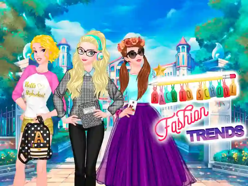 Back To School Fashion Trends – kostenloses Online-Spiel