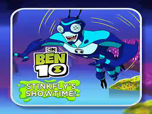 Ben 10 Challenge Stinkfly Showtime! – kostenloses Online-Spiel