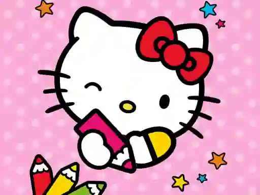 Color By Number With Hello Kitty – kostenloses Online-Spiel