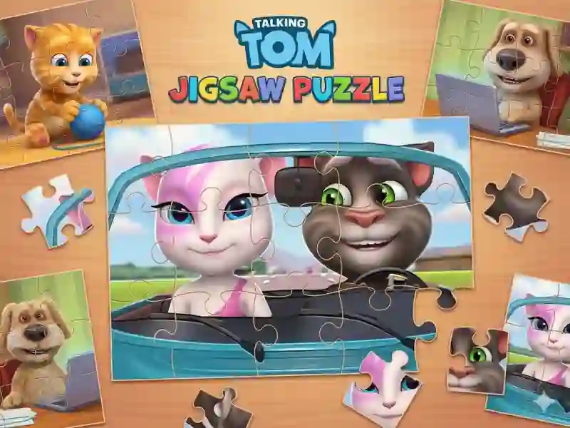 Talking Tom Jigsaw Puzzle – kostenloses Online-Spiel