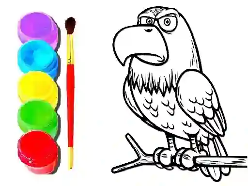 Eagle Coloring Book – kostenloses Online-Spiel