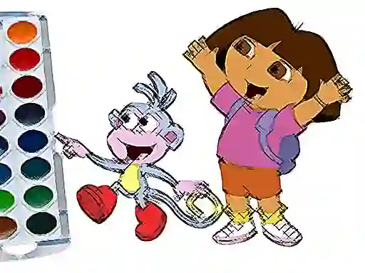 Cute Girl Coloring Book – kostenloses Online-Spiel
