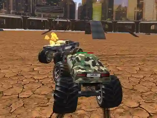 Demolition Monster Truck Army – kostenloses Online-Spiel