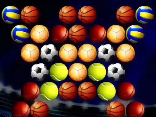 Bubble Shooter Golden Football – kostenloses Online-Spiel