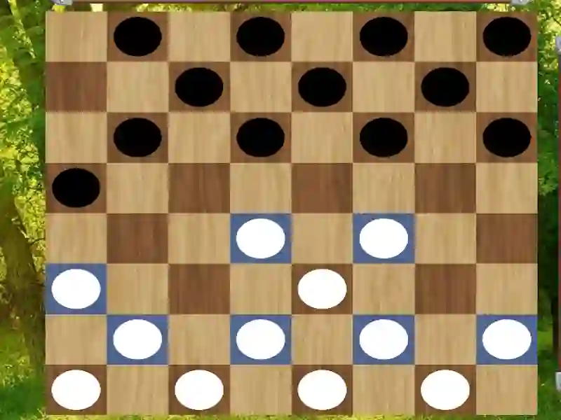 Classic Checkers: Forest – kostenloses Online-Spiel