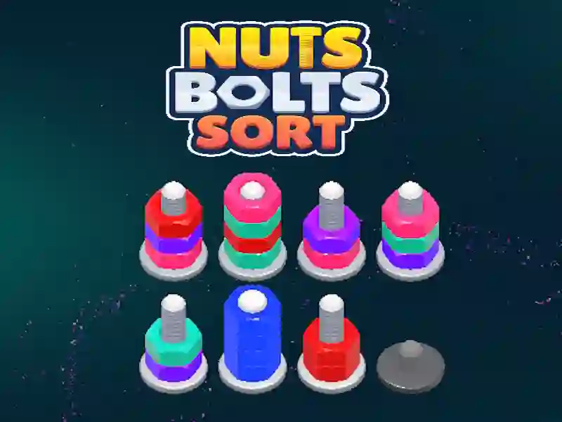Nuts Bolts Sort – kostenloses Online-Spiel