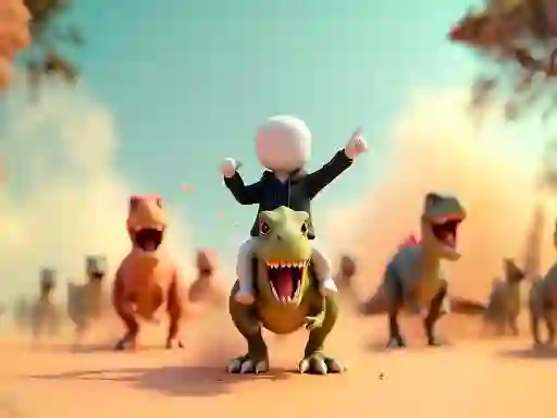 Stickman: Dinosaur arena – kostenloses Online-Spiel