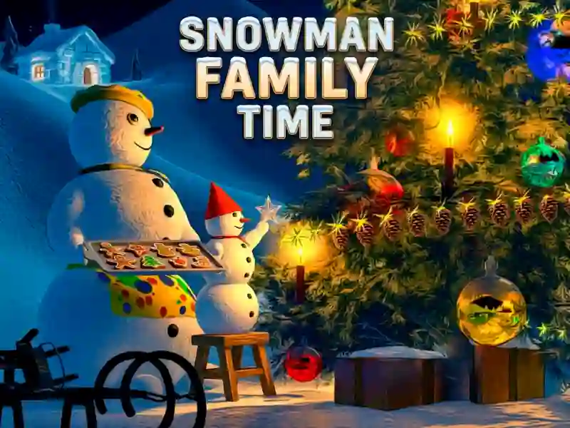 Snowman Family Time – kostenloses Online-Spiel
