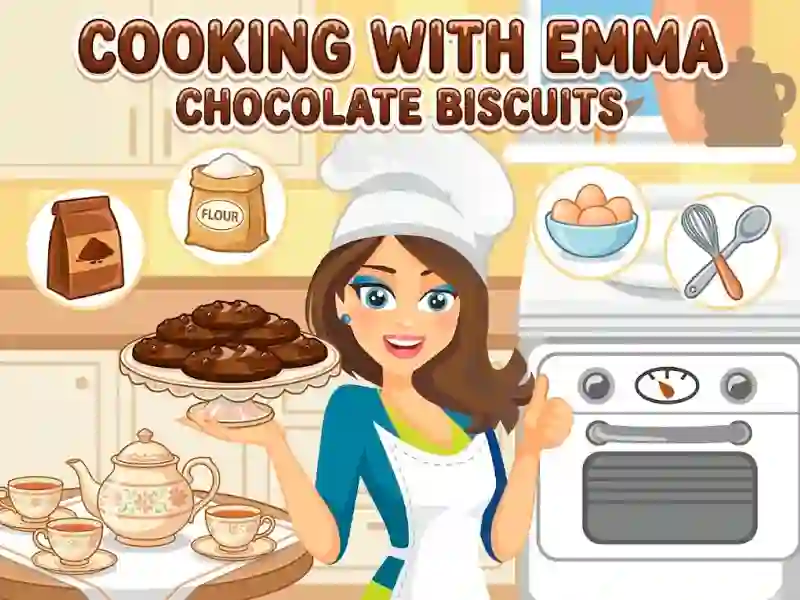 Cooking with Emma Chocolate Biscuits – kostenloses Online-Spiel