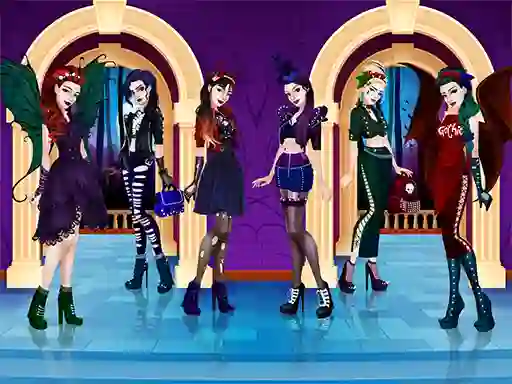 Gothic Dress Up – kostenloses Online-Spiel