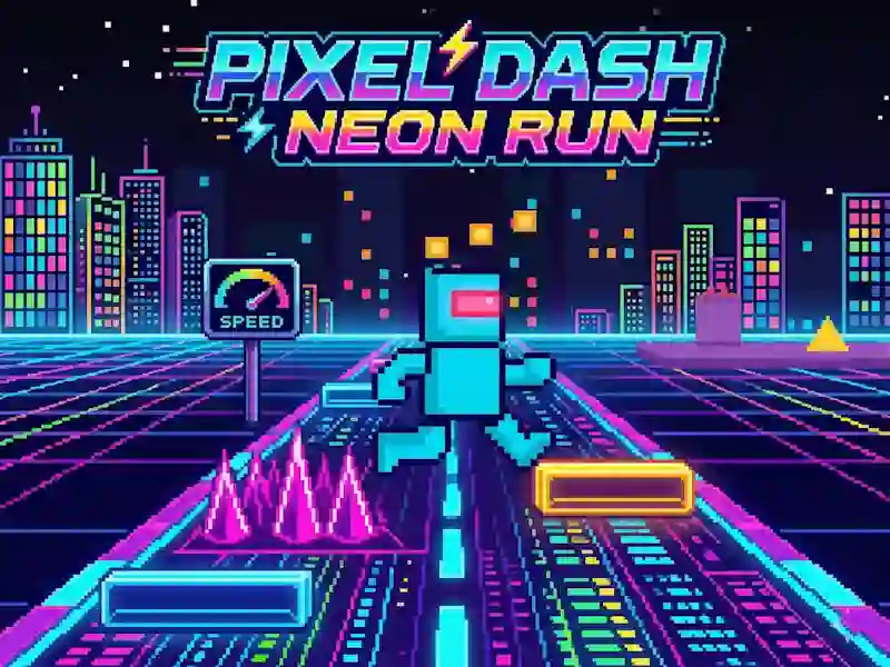 Pixel Dash Neon Run – kostenloses Online-Spiel