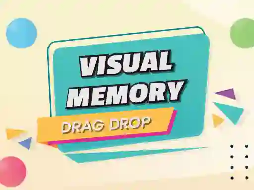 Visual Memory Drag Drop – kostenloses Online-Spiel