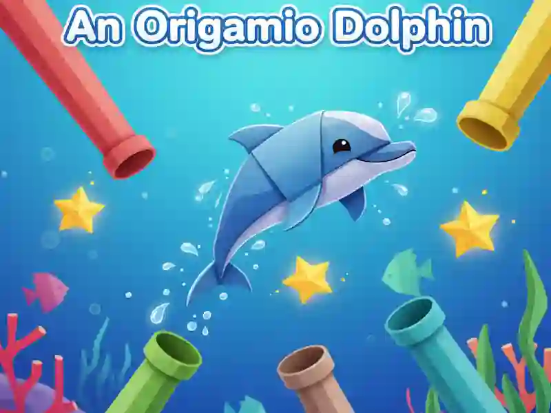 An origami dolphin – kostenloses Online-Spiel