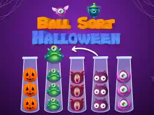 Ball Sort Halloween – kostenloses Online-Spiel